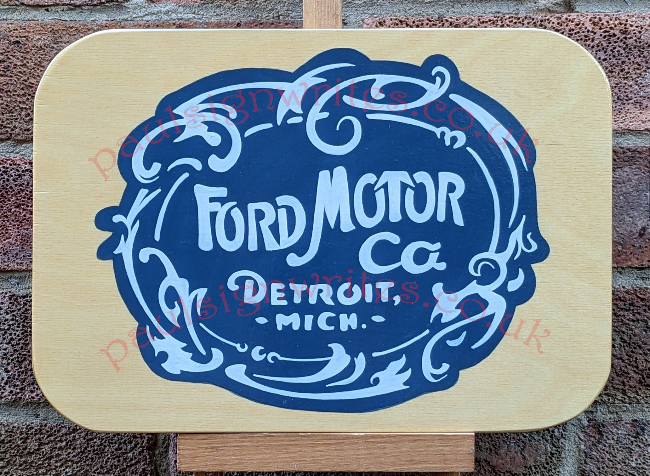 Ford 1903 Badge sign art