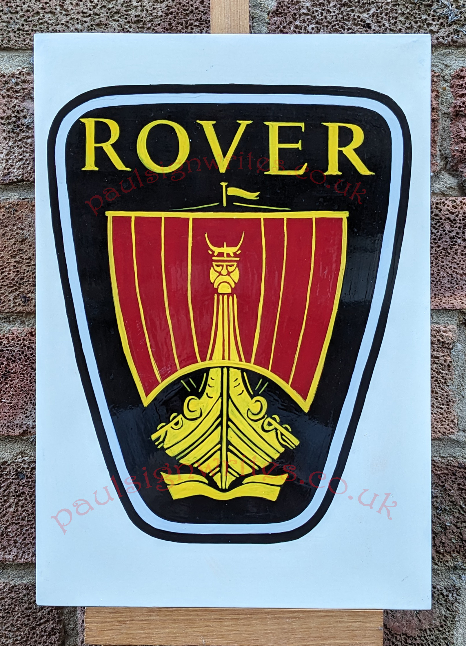 Rover Badge sign art