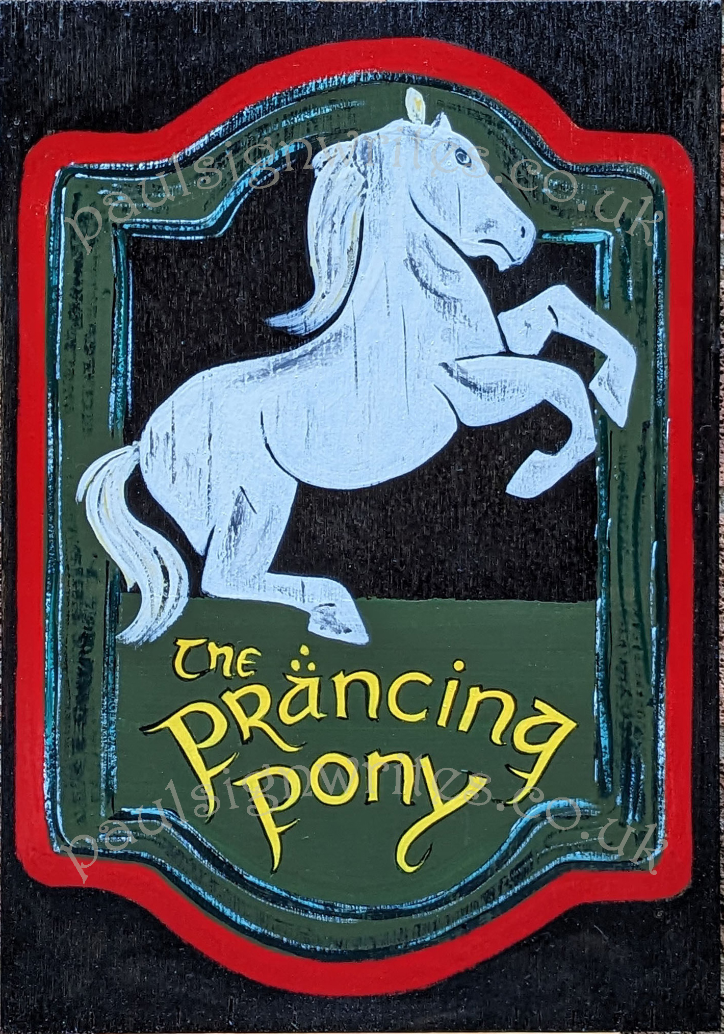 British Leyland hand painted badge sign.